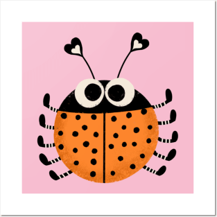 Cute little ladybug Posters and Art